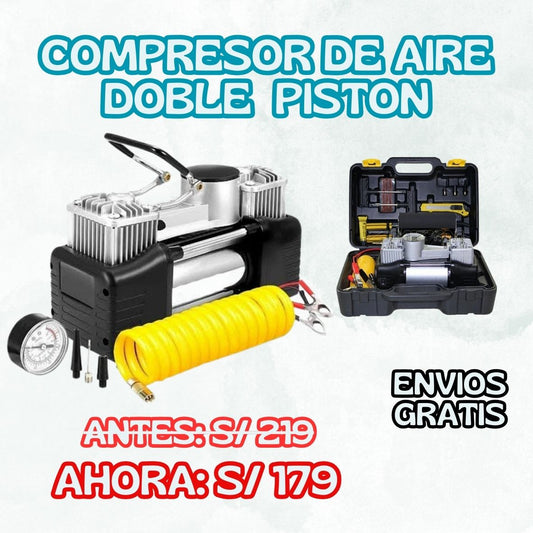Compresor de aire Doble Piston