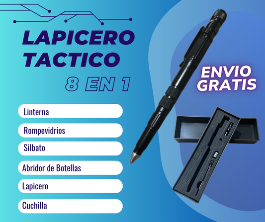 Lápicero Táctico 8 en 1