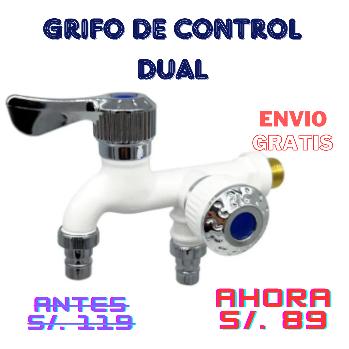 Grifo de Control Dual